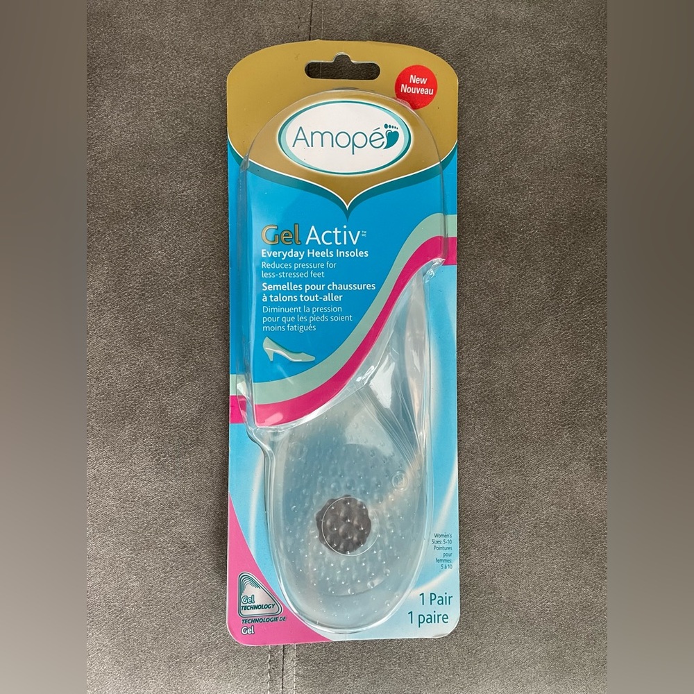 Amope Gel Activ Everyday heels insoles